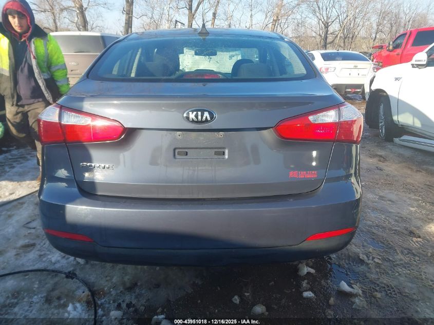 2016 Kia Forte Lx VIN: KNAFK4A66G5571131 Lot: 43951018