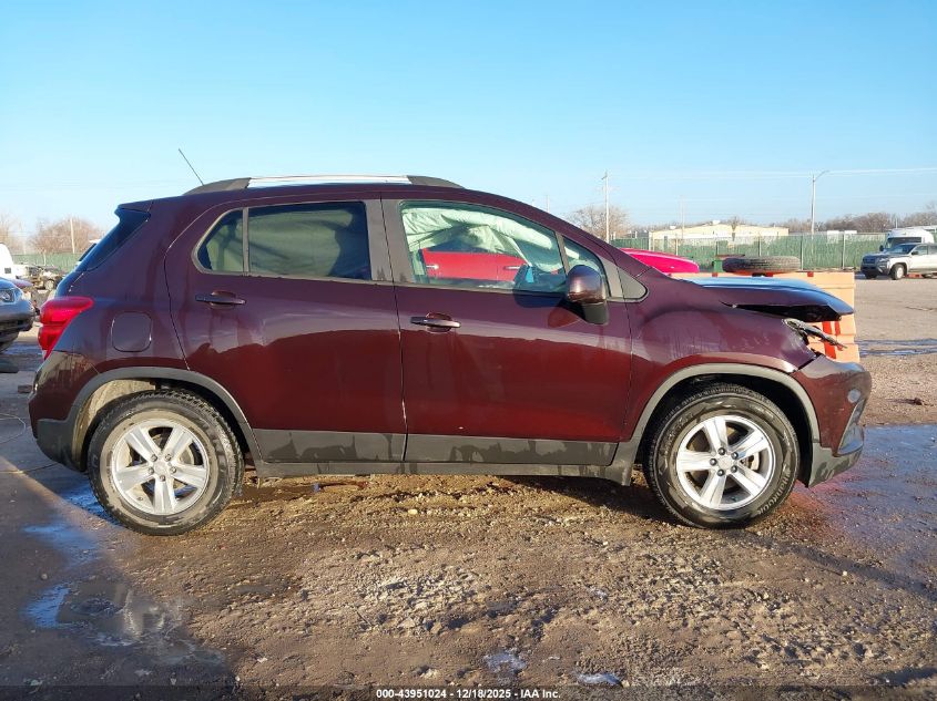 2021 Chevrolet Trax Fwd Lt VIN: KL7CJLSM7MB368422 Lot: 43951024