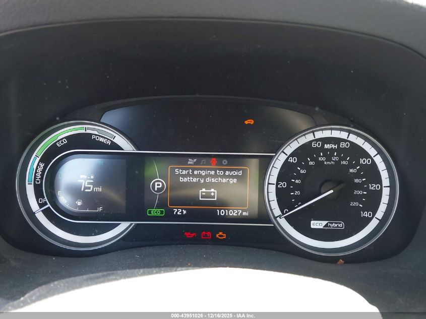 2018 Kia Niro Lx VIN: KNDCB3LC0J5133196 Lot: 43951026