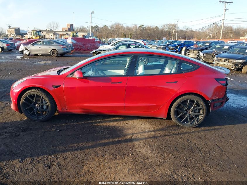 2018 Tesla Model 3 Long Range/Performance VIN: 5YJ3E1EBXJF097578 Lot: 43951032