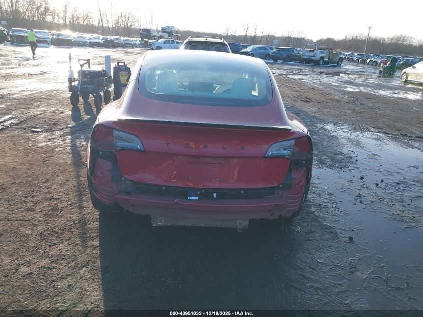 2018 Tesla Model 3 Long Range/Performance VIN: 5YJ3E1EBXJF097578 Lot: 43951032