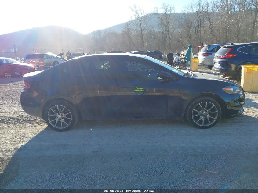 2013 Dodge Dart Sxt VIN: 1C3CDFBA4DD336120 Lot: 43951034