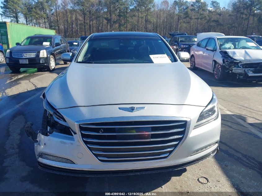 2015 Hyundai Genesis 5.0 VIN: KMHGN4JF0FU027593 Lot: 43951042