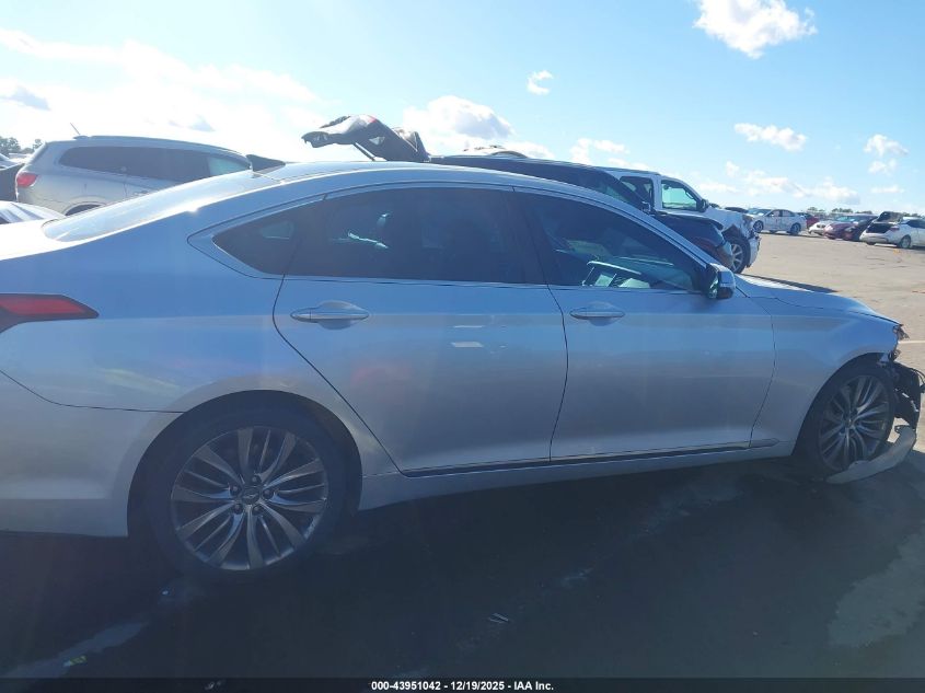 2015 Hyundai Genesis 5.0 VIN: KMHGN4JF0FU027593 Lot: 43951042