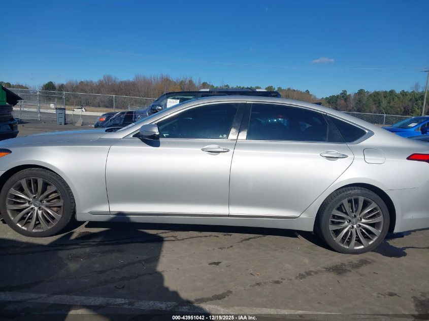 2015 Hyundai Genesis 5.0 VIN: KMHGN4JF0FU027593 Lot: 43951042