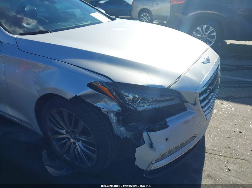 2015 Hyundai Genesis 5.0 VIN: KMHGN4JF0FU027593 Lot: 43951042