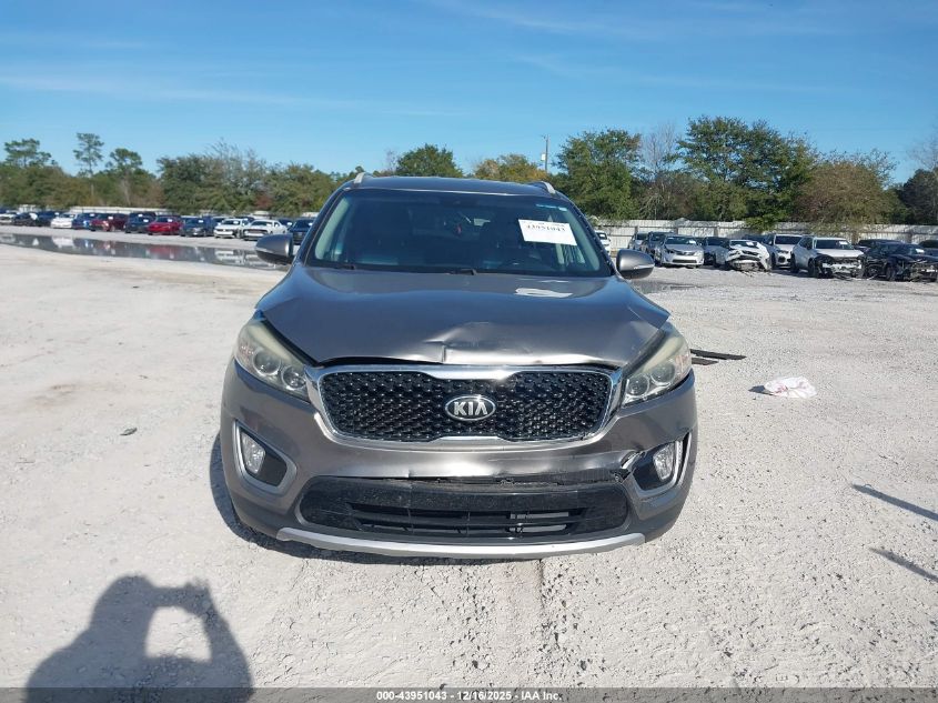 2017 Kia Sorento 2.0T Ex VIN: 5XYPH4A17HG278437 Lot: 43951043