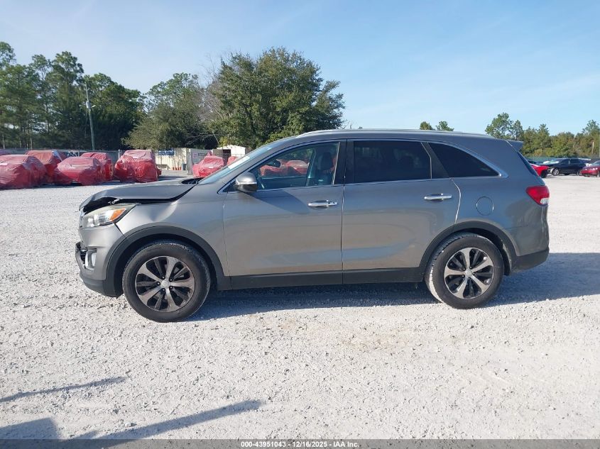 2017 Kia Sorento 2.0T Ex VIN: 5XYPH4A17HG278437 Lot: 43951043