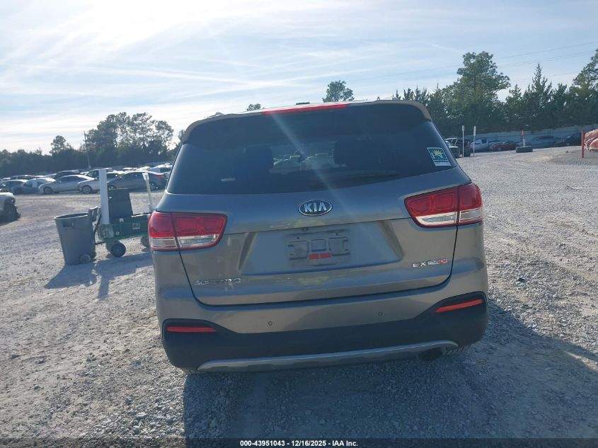 2017 Kia Sorento 2.0T Ex VIN: 5XYPH4A17HG278437 Lot: 43951043