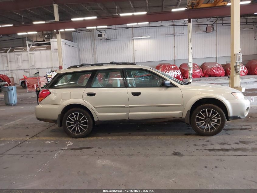 2007 Subaru Outback 2.5I VIN: 4S4BP61CX77340415 Lot: 43951046