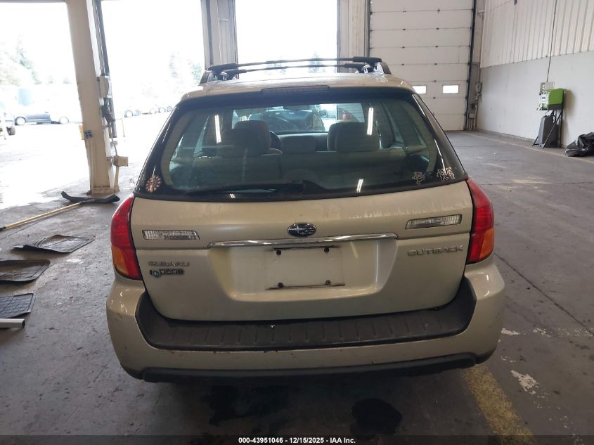 2007 Subaru Outback 2.5I VIN: 4S4BP61CX77340415 Lot: 43951046