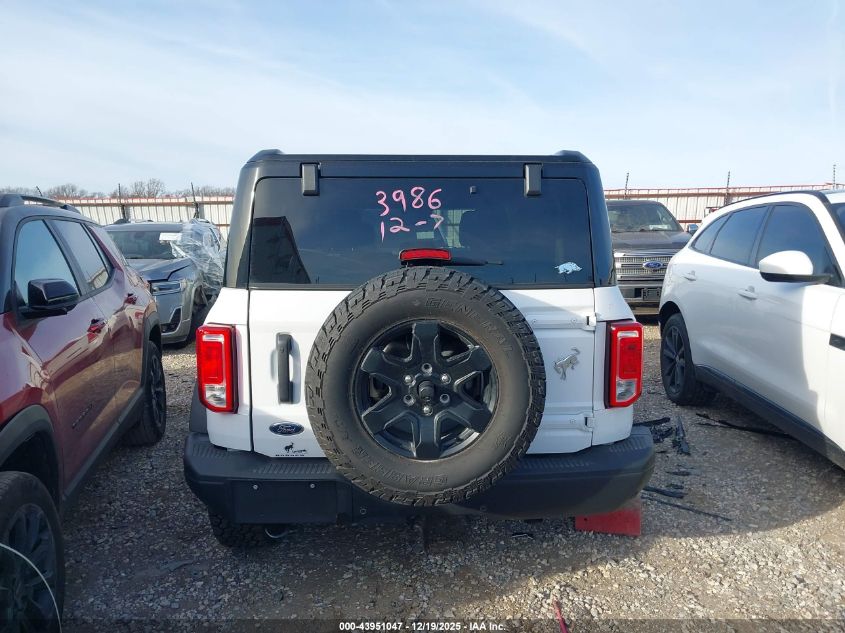 2024 Ford Bronco Black Diamond VIN: 1FMEE1BP3RLB53986 Lot: 43951047