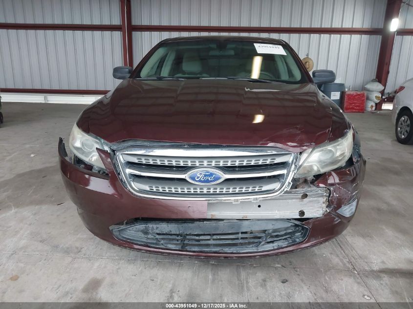 2010 Ford Taurus Se VIN: 1FAHP2DW9AG126445 Lot: 43951049