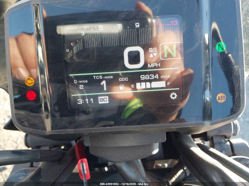 2022 Yamaha Mt09 D VIN: JYARN72E6NA001046 Lot: 43951052