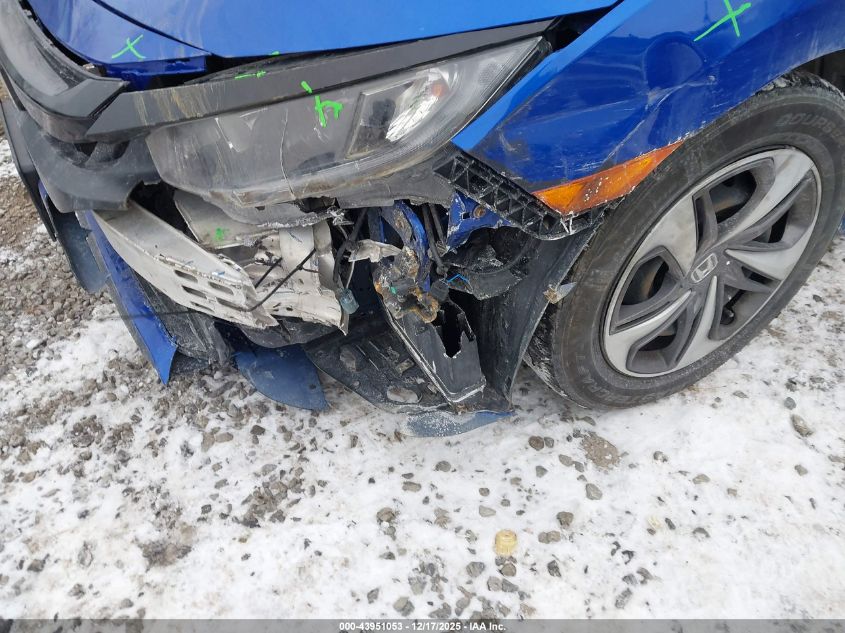 2020 Honda Civic Lx VIN: 19XFC2F68LE211824 Lot: 43951053