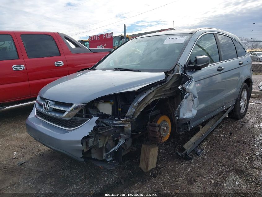 2010 Honda Cr-V Ex VIN: 5J6RE4H5XAL066615 Lot: 43951058