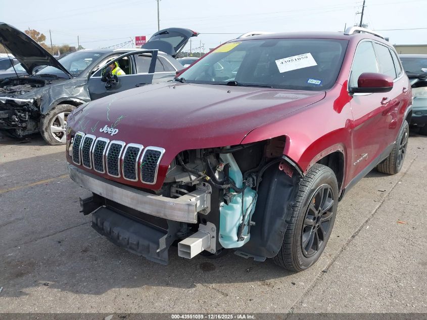 2019 Jeep Cherokee Latitude Fwd VIN: 1C4PJLCB1KD114658 Lot: 43951059