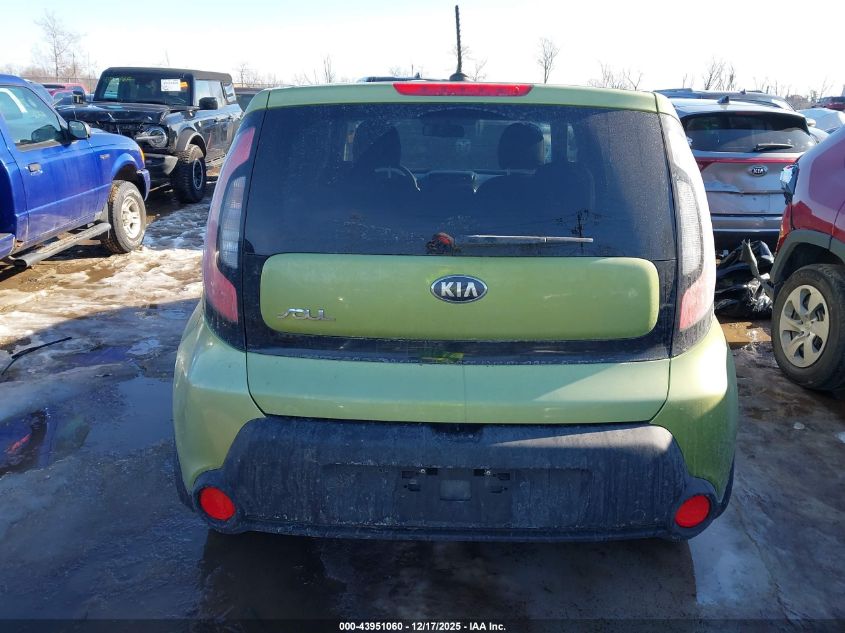 2014 Kia Soul VIN: KNDJN2A21E7725347 Lot: 43951060