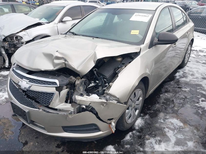 2013 Chevrolet Cruze Ls Auto VIN: 1G1PA5SH6D7147487 Lot: 43951062