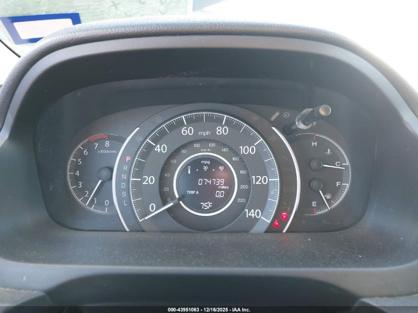 2015 Honda Cr-V Lx VIN: 3CZRM3H36FG705878 Lot: 43951063