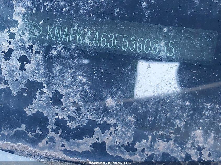 2015 Kia Forte Lx VIN: KNAFK4A63F5360855 Lot: 43951067