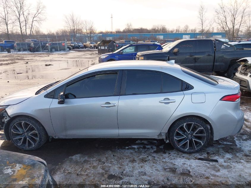 2020 Toyota Corolla Se VIN: JTDS4RCE2LJ052964 Lot: 43951069
