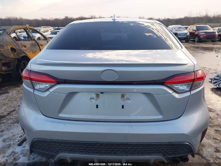 2020 Toyota Corolla Se VIN: JTDS4RCE2LJ052964 Lot: 43951069