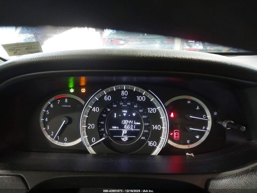 2015 Honda Accord Ex VIN: 1HGCR2F7XFA213321 Lot: 43951073