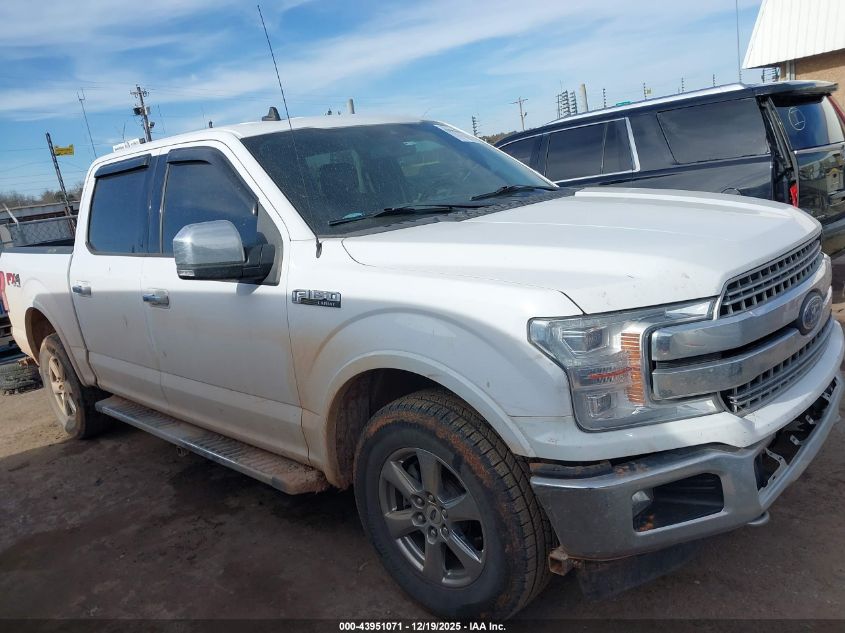 2019 Ford F-150 Lariat VIN: 1FTEW1E55KKD49984 Lot: 43951071