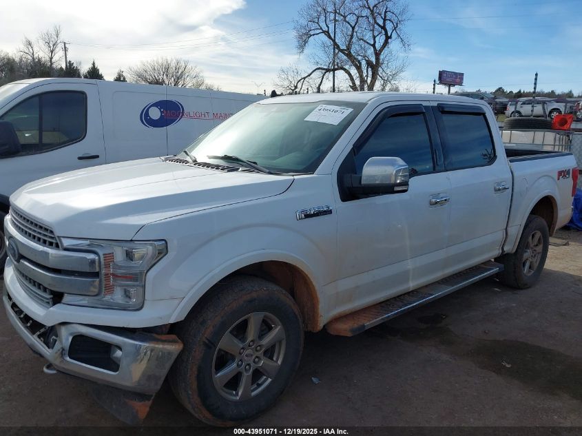 2019 Ford F-150 Lariat VIN: 1FTEW1E55KKD49984 Lot: 43951071