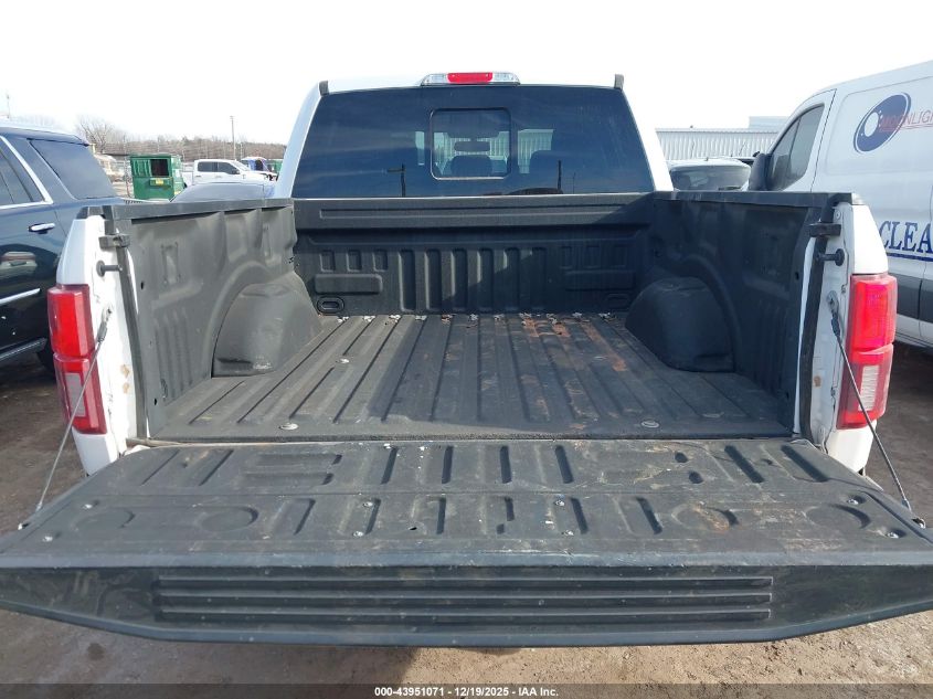 2019 Ford F-150 Lariat VIN: 1FTEW1E55KKD49984 Lot: 43951071