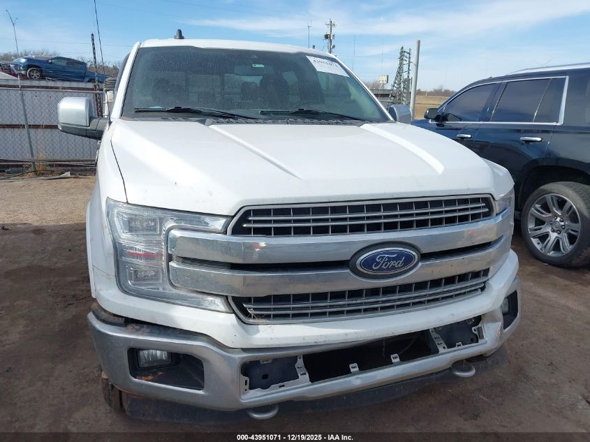 2019 Ford F-150 Lariat VIN: 1FTEW1E55KKD49984 Lot: 43951071