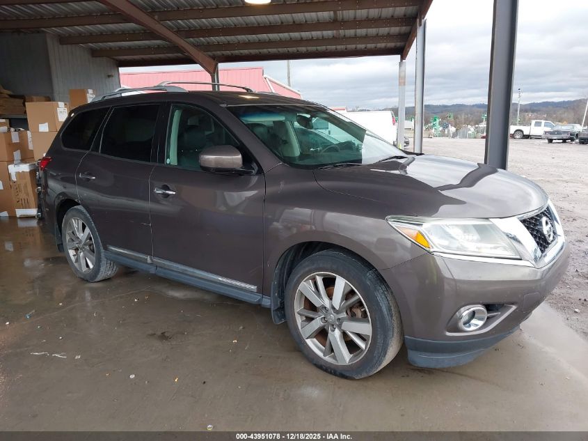 2016 Nissan Pathfinder Platinum VIN: 5N1AR2MN3GC633494 Lot: 43951078