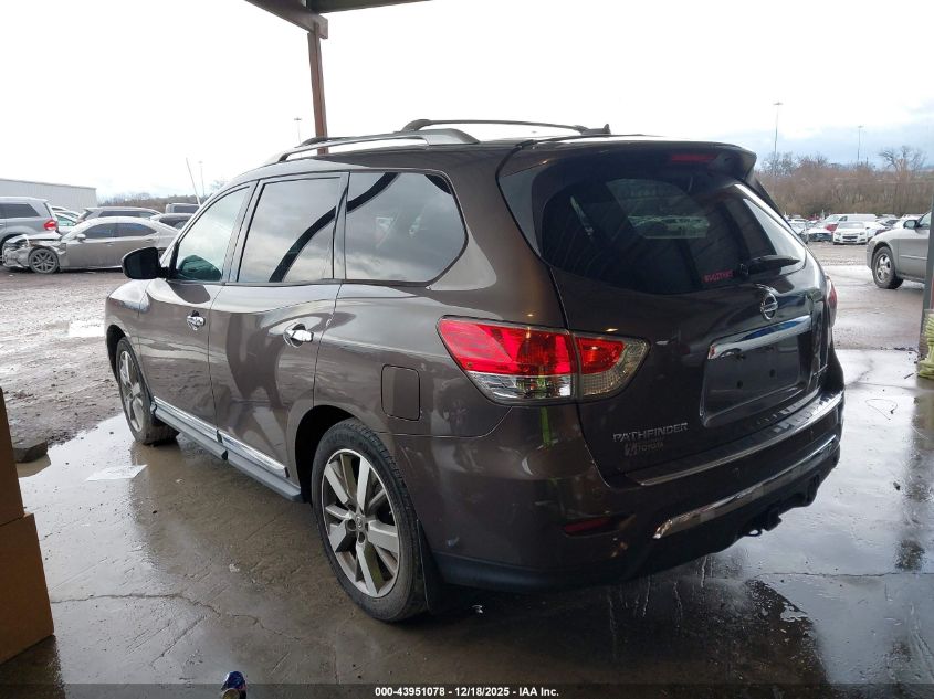 2016 Nissan Pathfinder Platinum VIN: 5N1AR2MN3GC633494 Lot: 43951078
