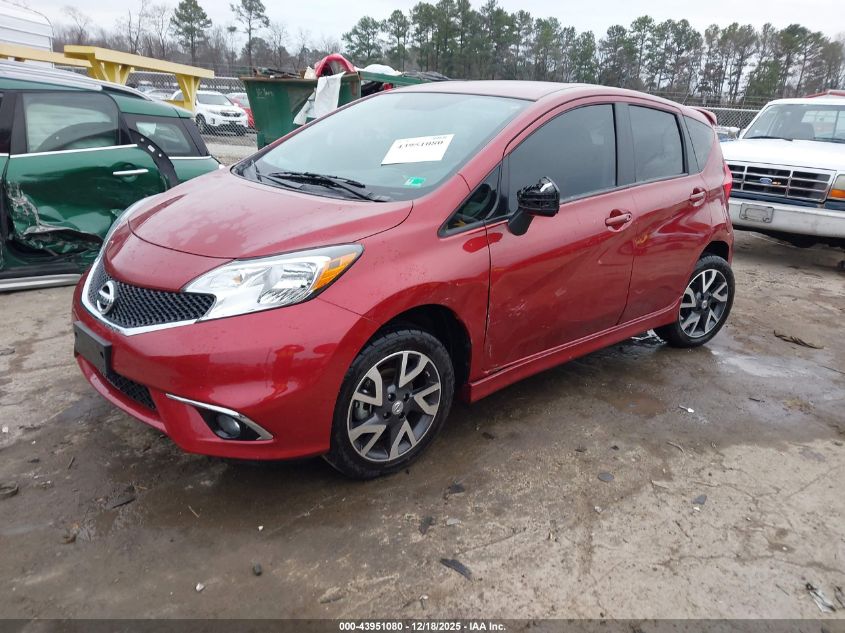 2016 Nissan Versa Note Sr VIN: 3N1CE2CP9GL393662 Lot: 43951080
