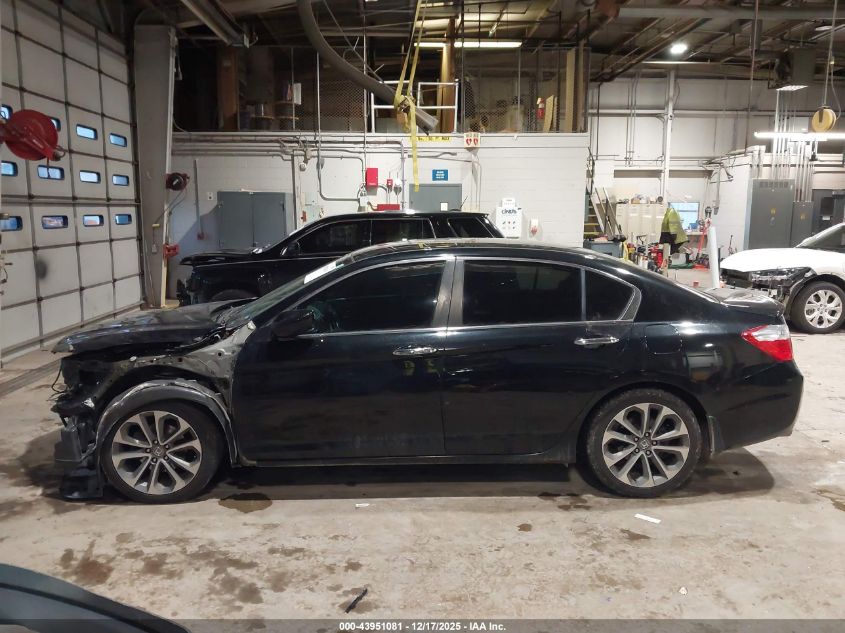 2014 Honda Accord Sport VIN: 1HGCR2F58EA058796 Lot: 43951081