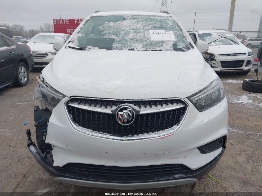 2019 Buick Encore Fwd Preferred VIN: KL4CJASB2KB784343 Lot: 43951088