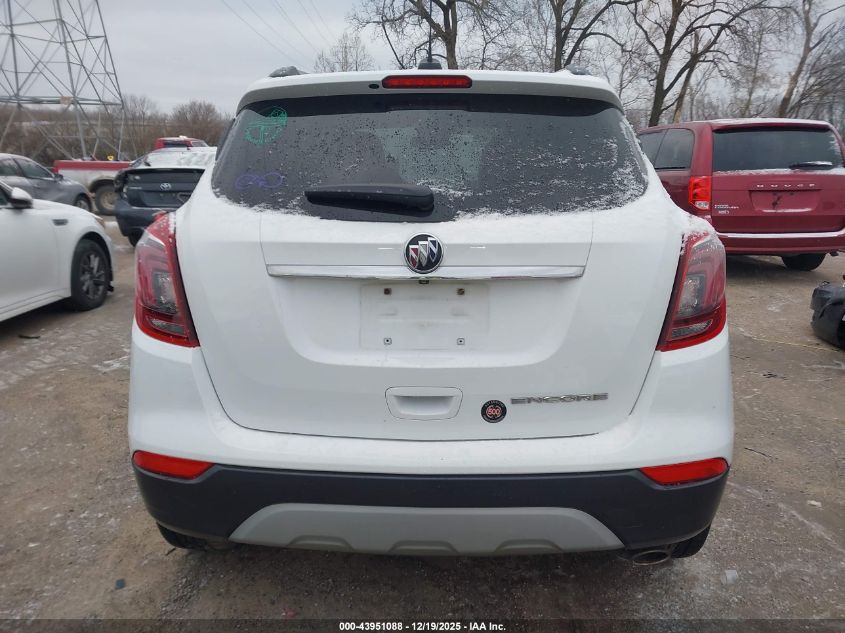 2019 Buick Encore Fwd Preferred VIN: KL4CJASB2KB784343 Lot: 43951088