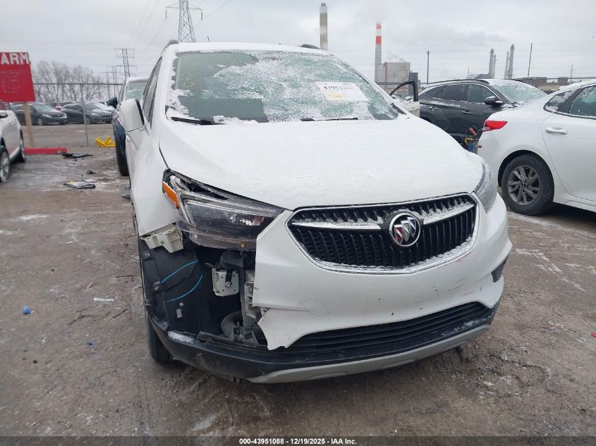 2019 Buick Encore Fwd Preferred VIN: KL4CJASB2KB784343 Lot: 43951088