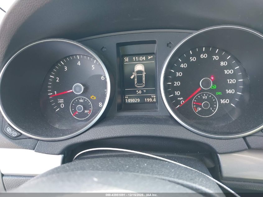 2013 Volkswagen Golf 2.5L 4-Door VIN: WVWDB7AJ4DW128157 Lot: 43951091