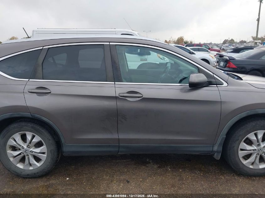 2012 Honda Cr-V Ex-L VIN: 5J6RM3H71CL001153 Lot: 43951094