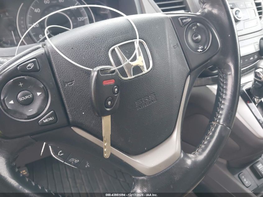 2012 Honda Cr-V Ex-L VIN: 5J6RM3H71CL001153 Lot: 43951094