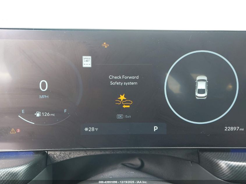 2025 Hyundai Sonata N Line VIN: KMHL54JC3SA431892 Lot: 43951096