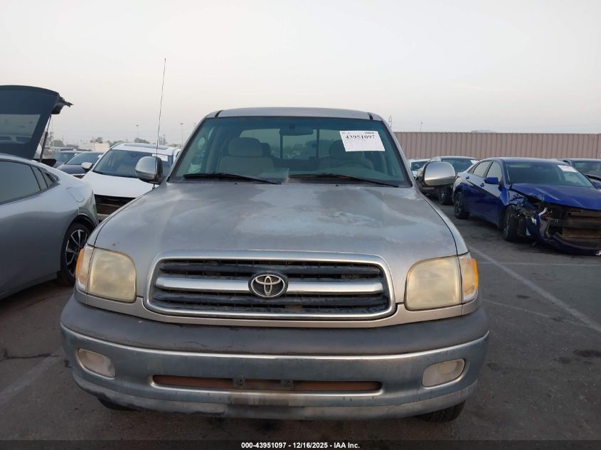 2001 Toyota Tundra Sr5 VIN: 5TBRN34101S155412 Lot: 43951097