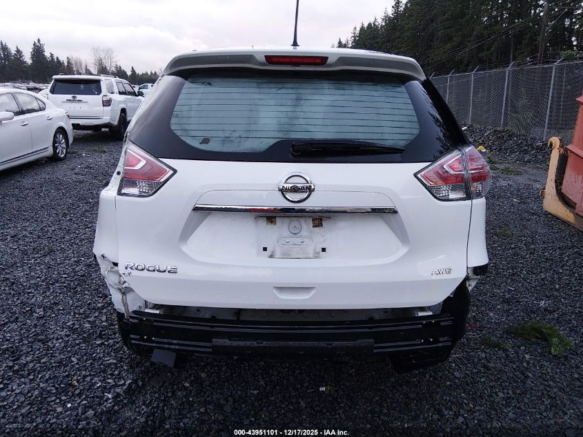 2015 Nissan Rogue S VIN: 5N1AT2MV7FC849168 Lot: 43951101
