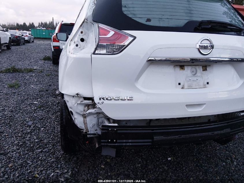 2015 Nissan Rogue S VIN: 5N1AT2MV7FC849168 Lot: 43951101