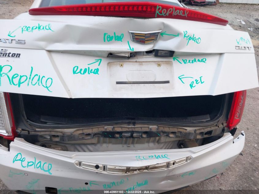 2016 Cadillac Ats Luxury Collection VIN: 1G6AB5RX3G0107813 Lot: 43951103