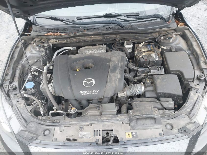 2016 Mazda Mazda3 I Touring VIN: 3MZBM1M72GM325599 Lot: 43951106