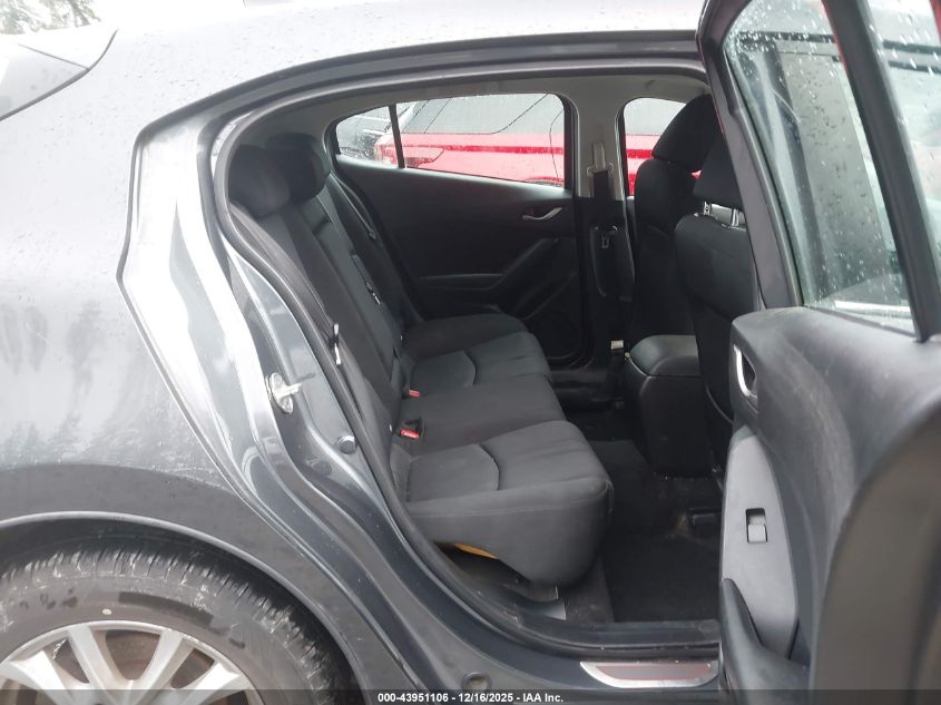 2016 Mazda Mazda3 I Touring VIN: 3MZBM1M72GM325599 Lot: 43951106