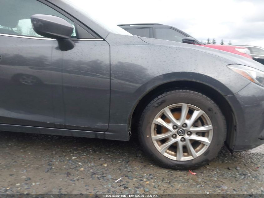 2016 Mazda Mazda3 I Touring VIN: 3MZBM1M72GM325599 Lot: 43951106